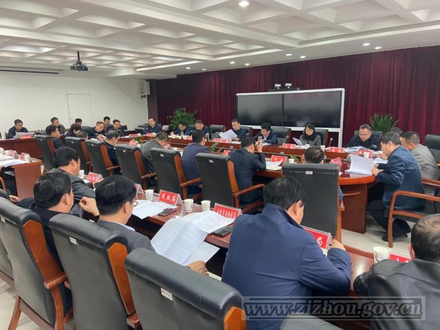 县政府召开第十次常务会议